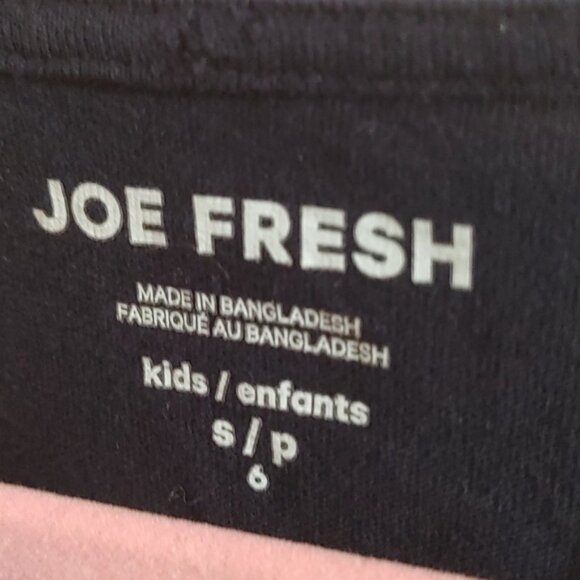 Joe Fresh dark blue Paisley pattern sleeves dress S, 6 years - Picture 4 of 4